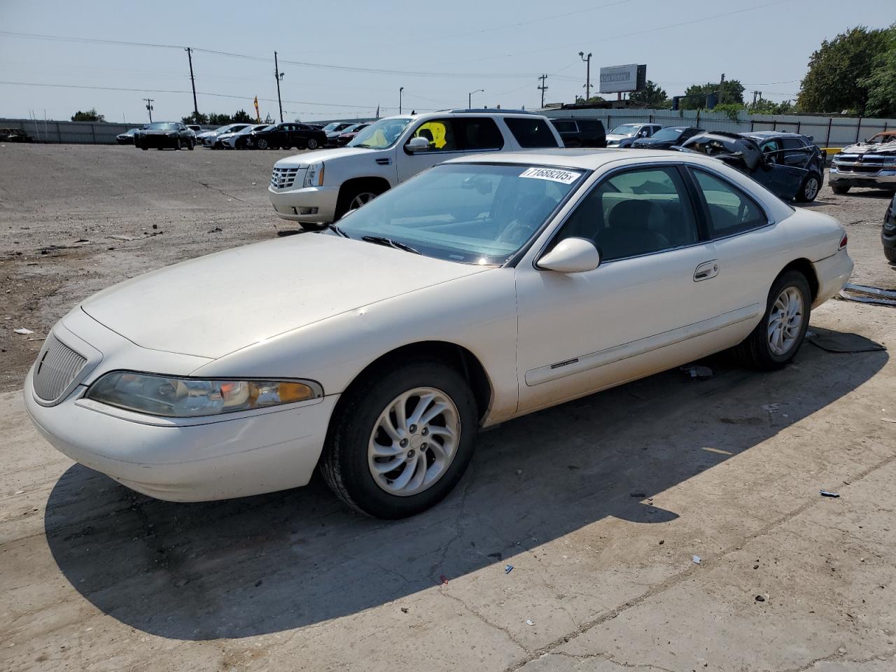 1998 Lincoln Mark Viii Lsc White vin: 1LNFM92V9WY729468