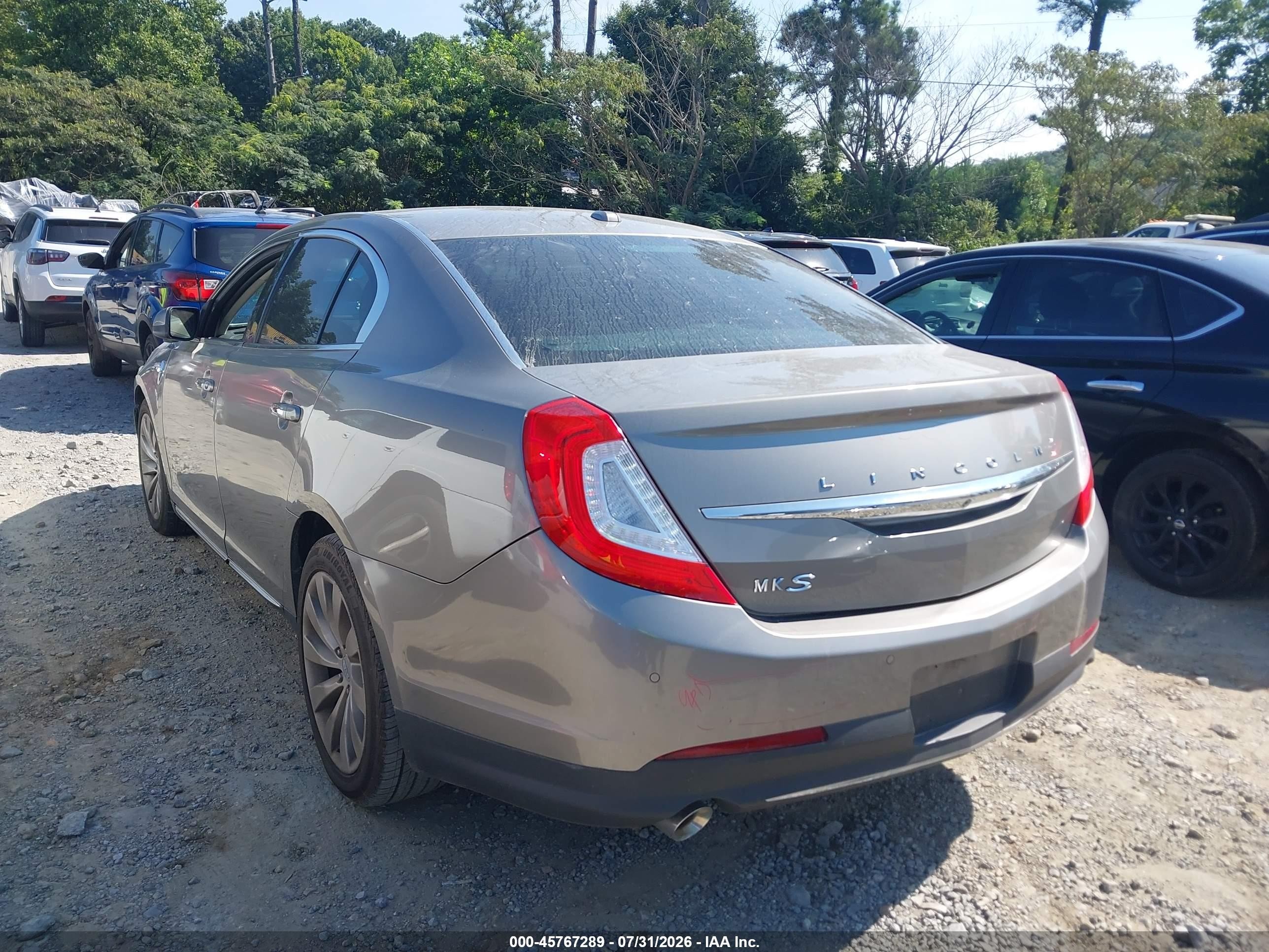 2015 Lincoln Mks   Beige vin: 1LNHL9DK0FG603200