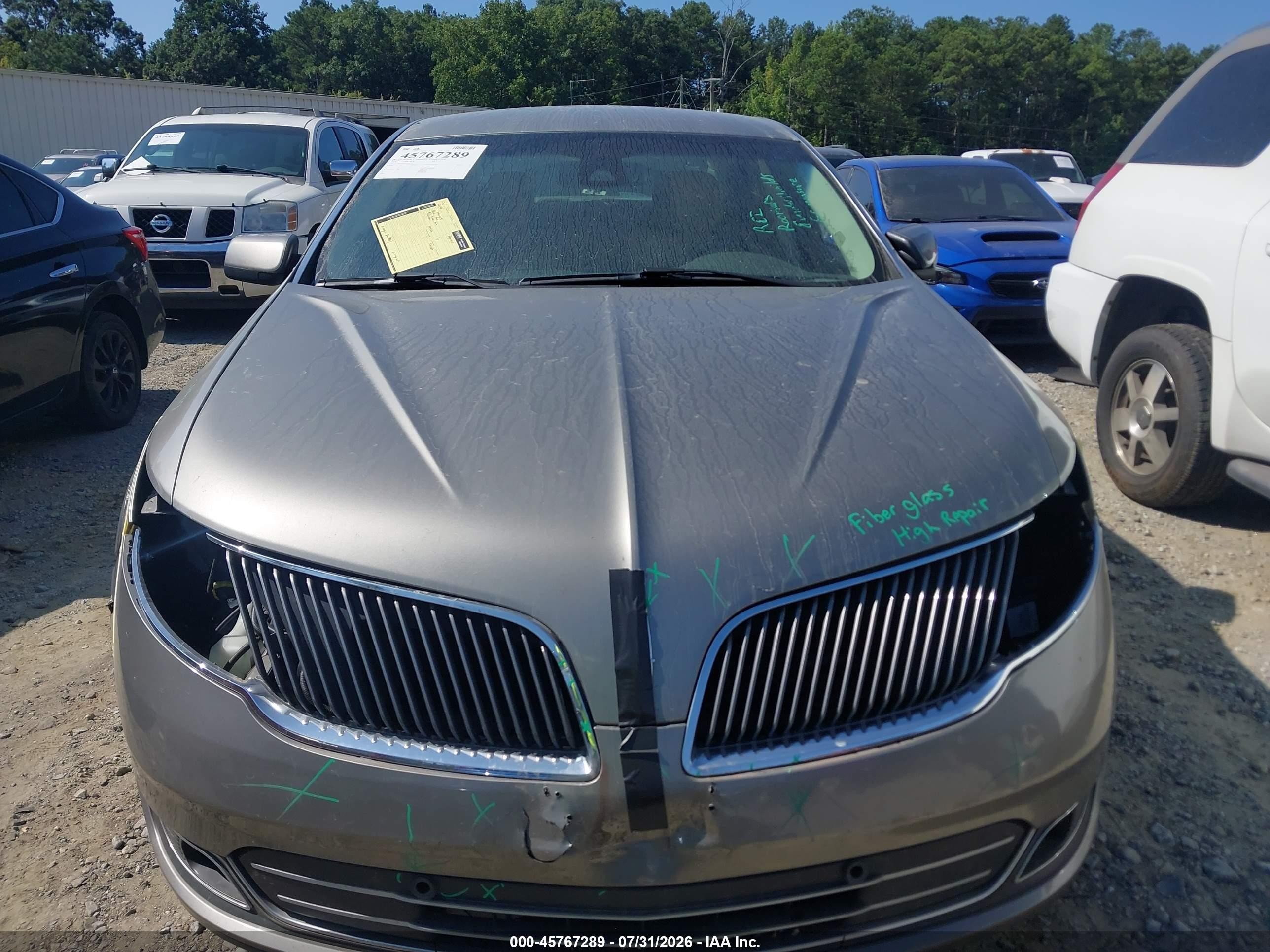 2015 Lincoln Mks   Beige vin: 1LNHL9DK0FG603200