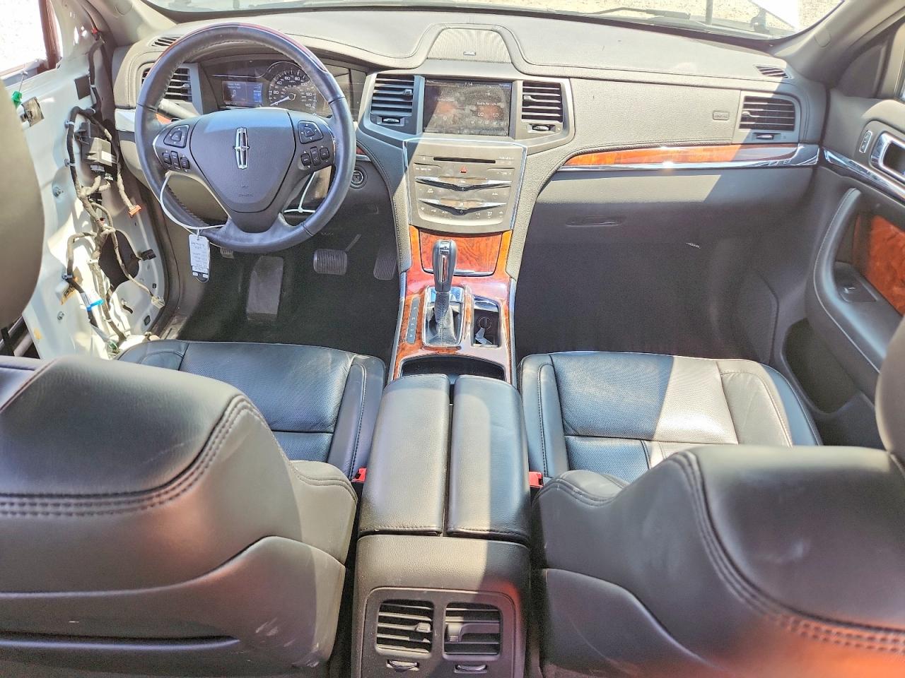 2014 Lincoln Mks Белый vin: 1LNHL9DK2EG604427