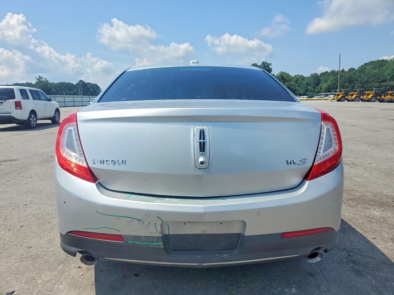2014 Lincoln Mks Silver vin: 1LNHL9DK2EG604542