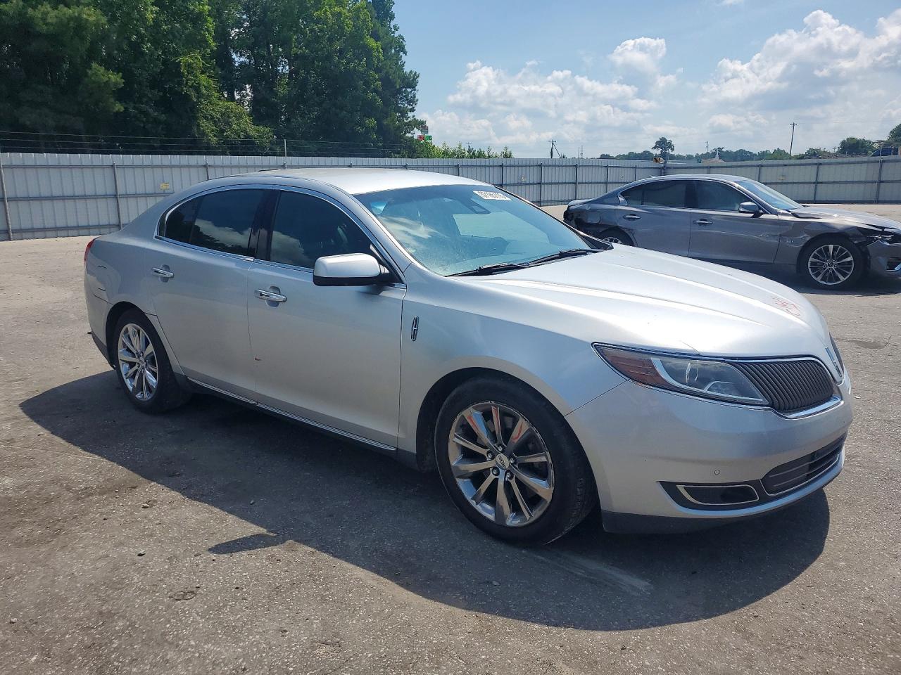 2014 Lincoln Mks Silver vin: 1LNHL9DK2EG604542