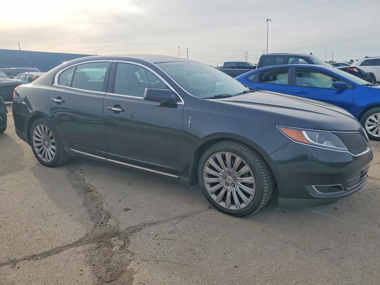 2015 Lincoln Mks Черный vin: 1LNHL9DK3FG606723