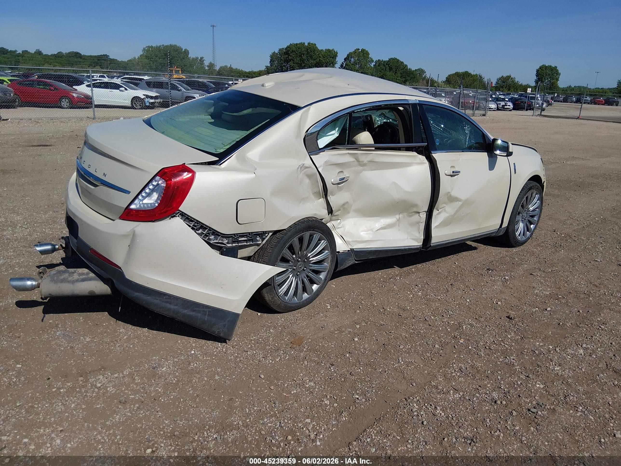 2015 Lincoln Mks   Tan vin: 1LNHL9DK5FG606965