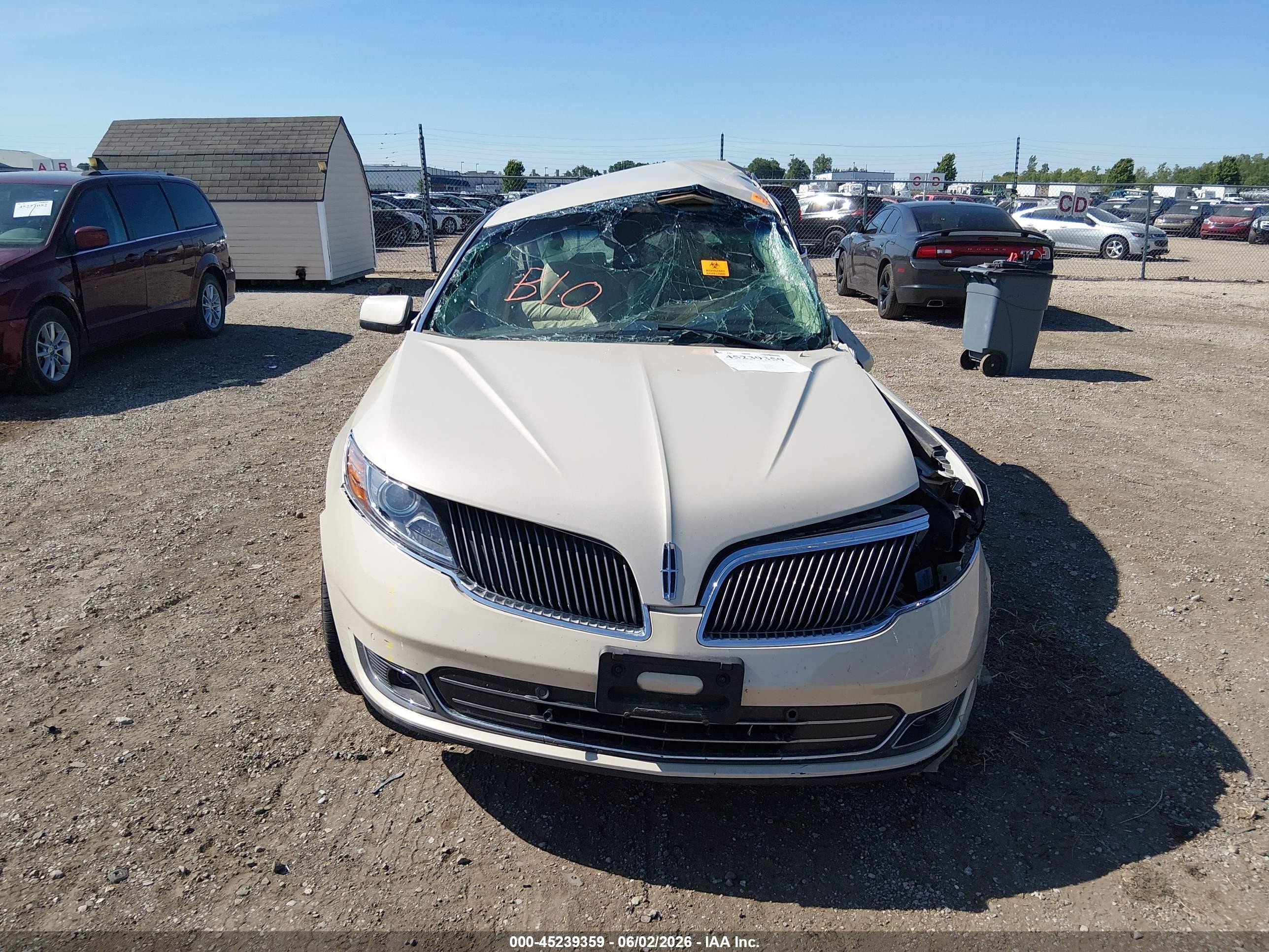 2015 Lincoln Mks   Tan vin: 1LNHL9DK5FG606965