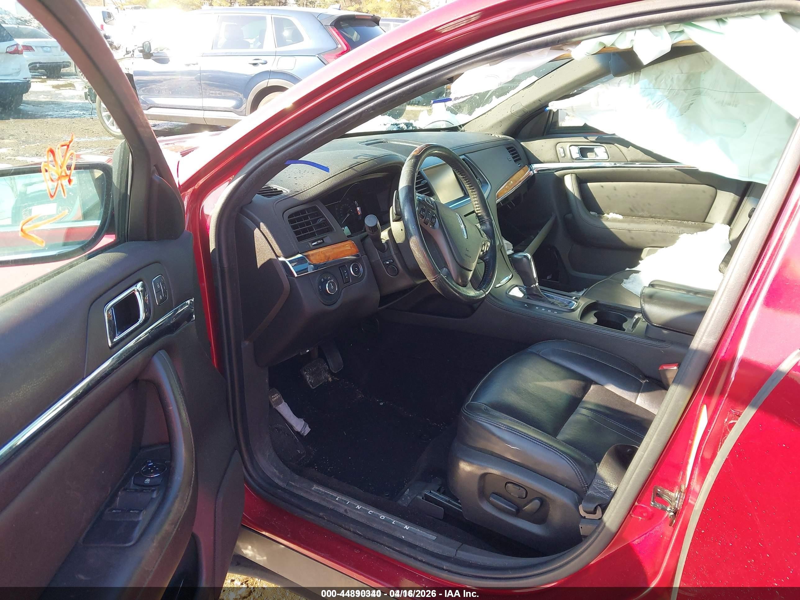 2013 Lincoln Mks   Burgundy vin: 1LNHL9DK8DG618394