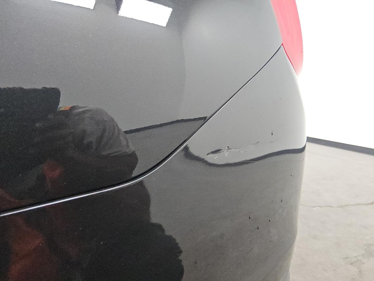 2015 Lincoln Mks Black vin: 1LNHL9DK8FG605079 Damage: Rear Bumper, Heavy Scratch, 8 To 9 Inches