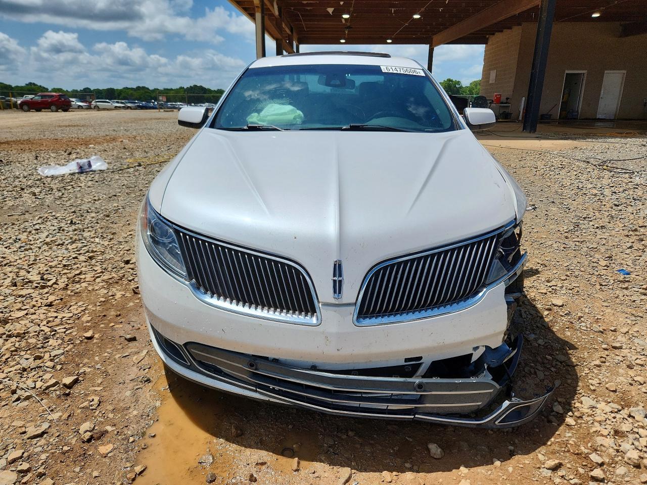 2013 Lincoln Mks White vin: 1LNHL9DKXDG602598