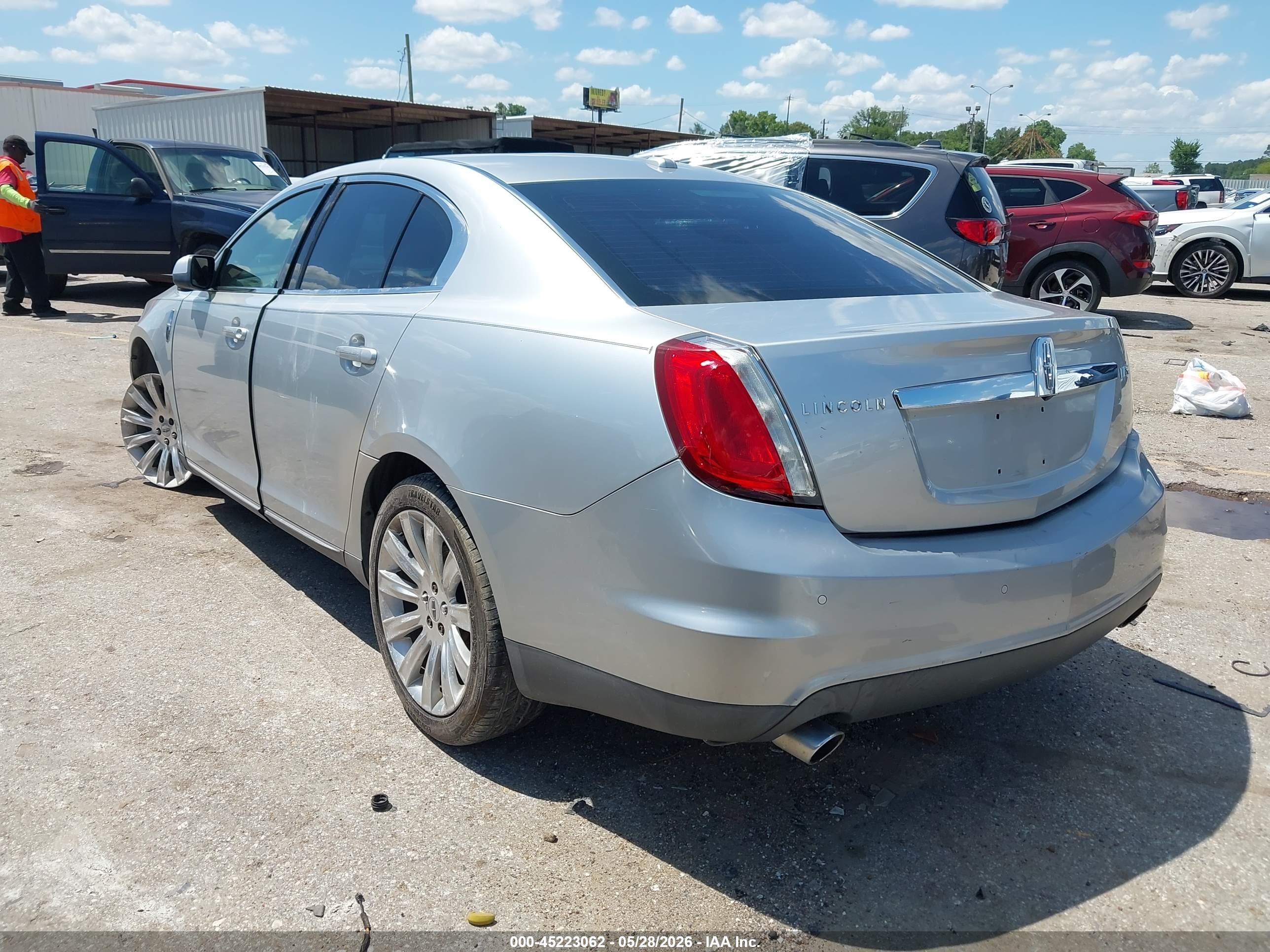 2012 Lincoln Mks   Silver vin: 1LNHL9DR1CG801311