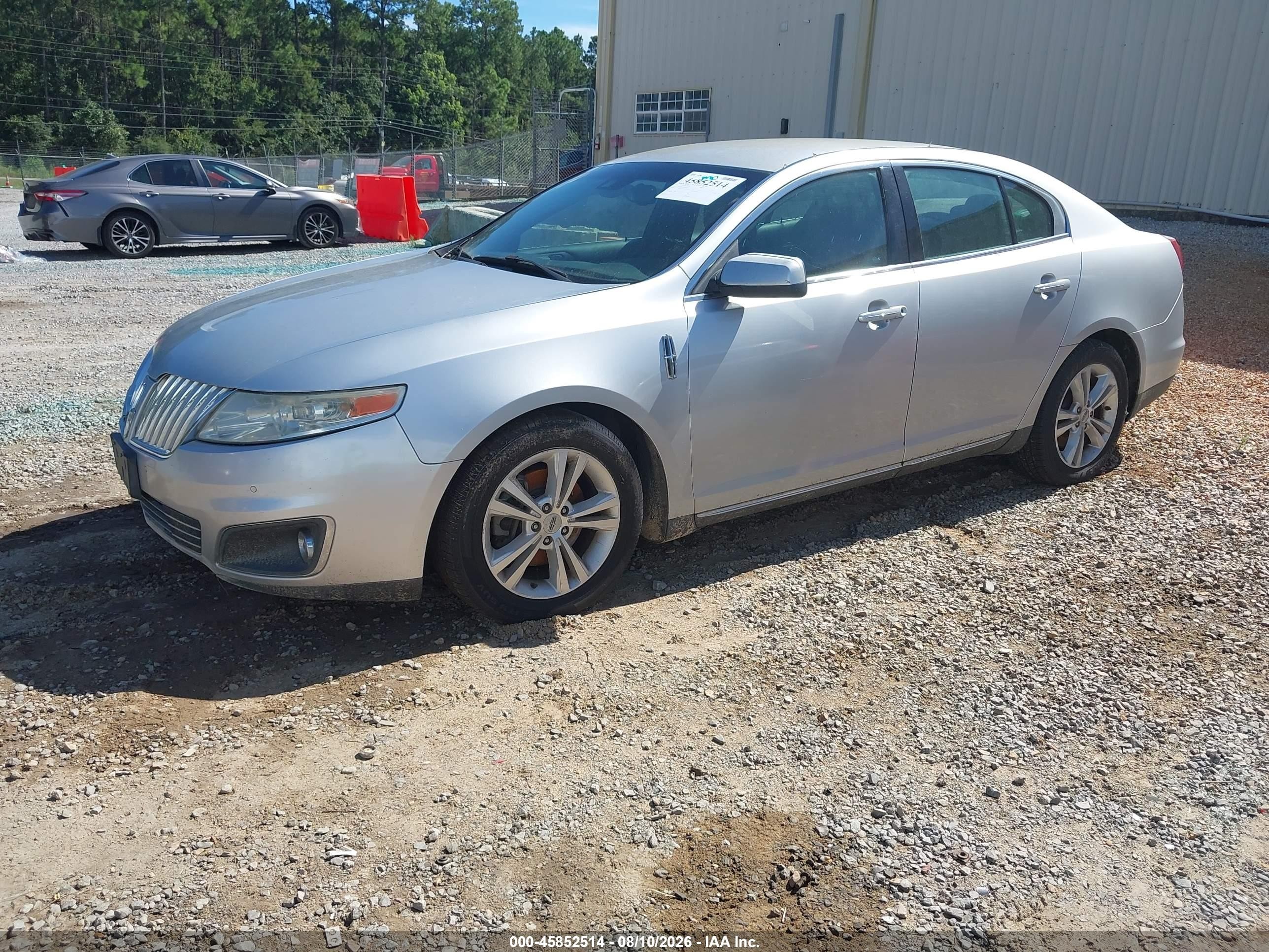 2010 Lincoln Mks   Silver vin: 1LNHL9DR4AG616019