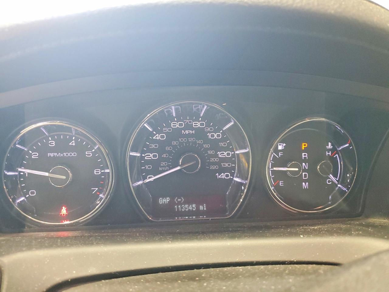 2011 Lincoln Mks White vin: 1LNHL9DR4BG606804