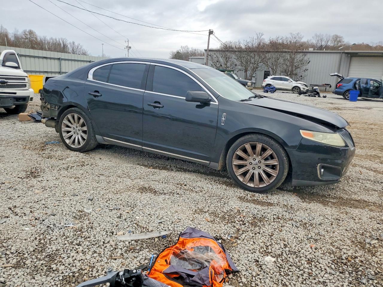 2011 Lincoln Mks Черный vin: 1LNHL9DR4BG609072