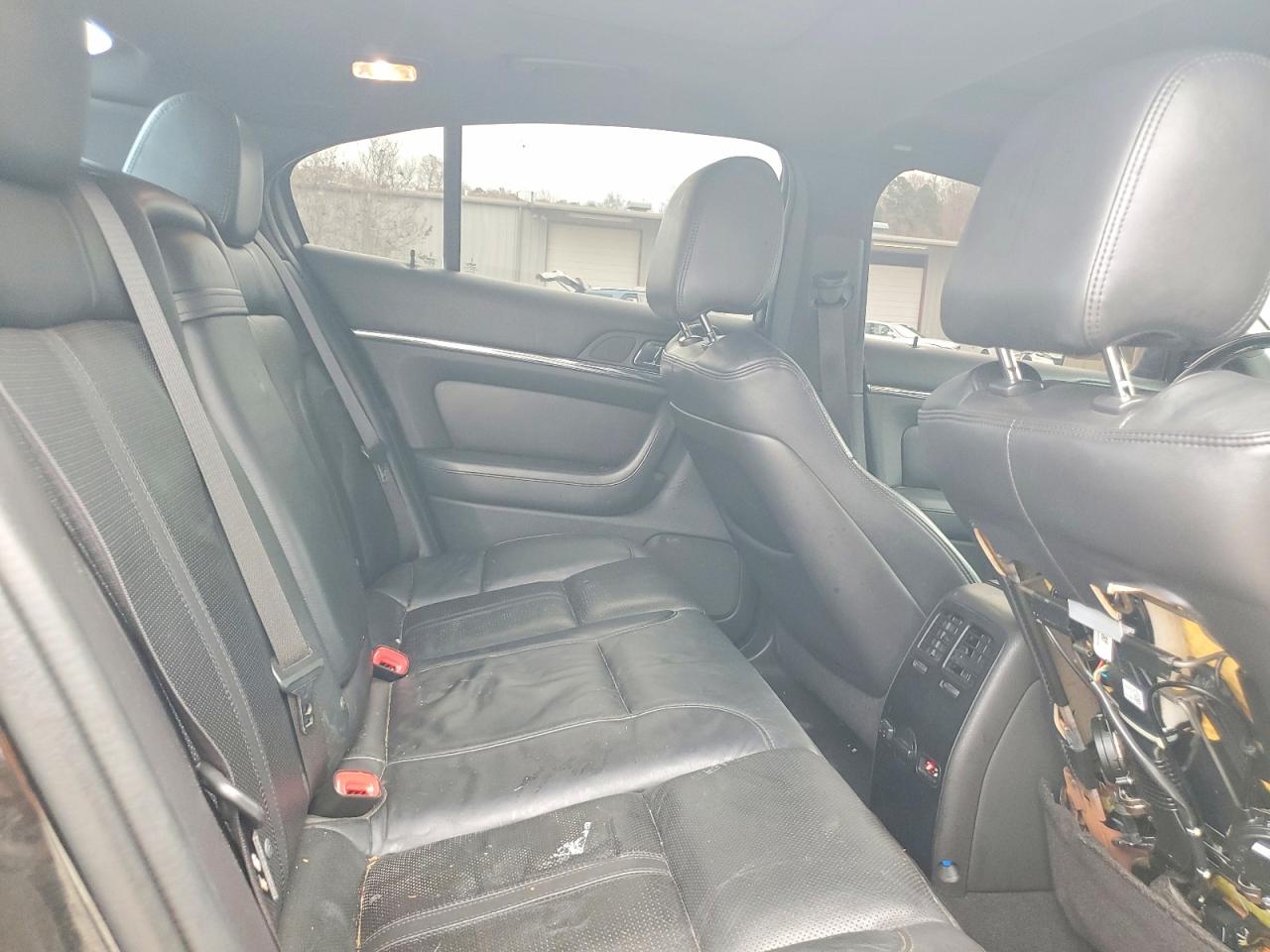2011 Lincoln Mks Черный vin: 1LNHL9DR4BG609072