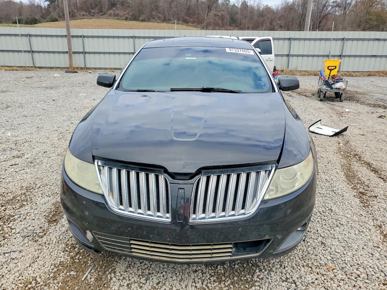 2011 Lincoln Mks Черный vin: 1LNHL9DR4BG609072
