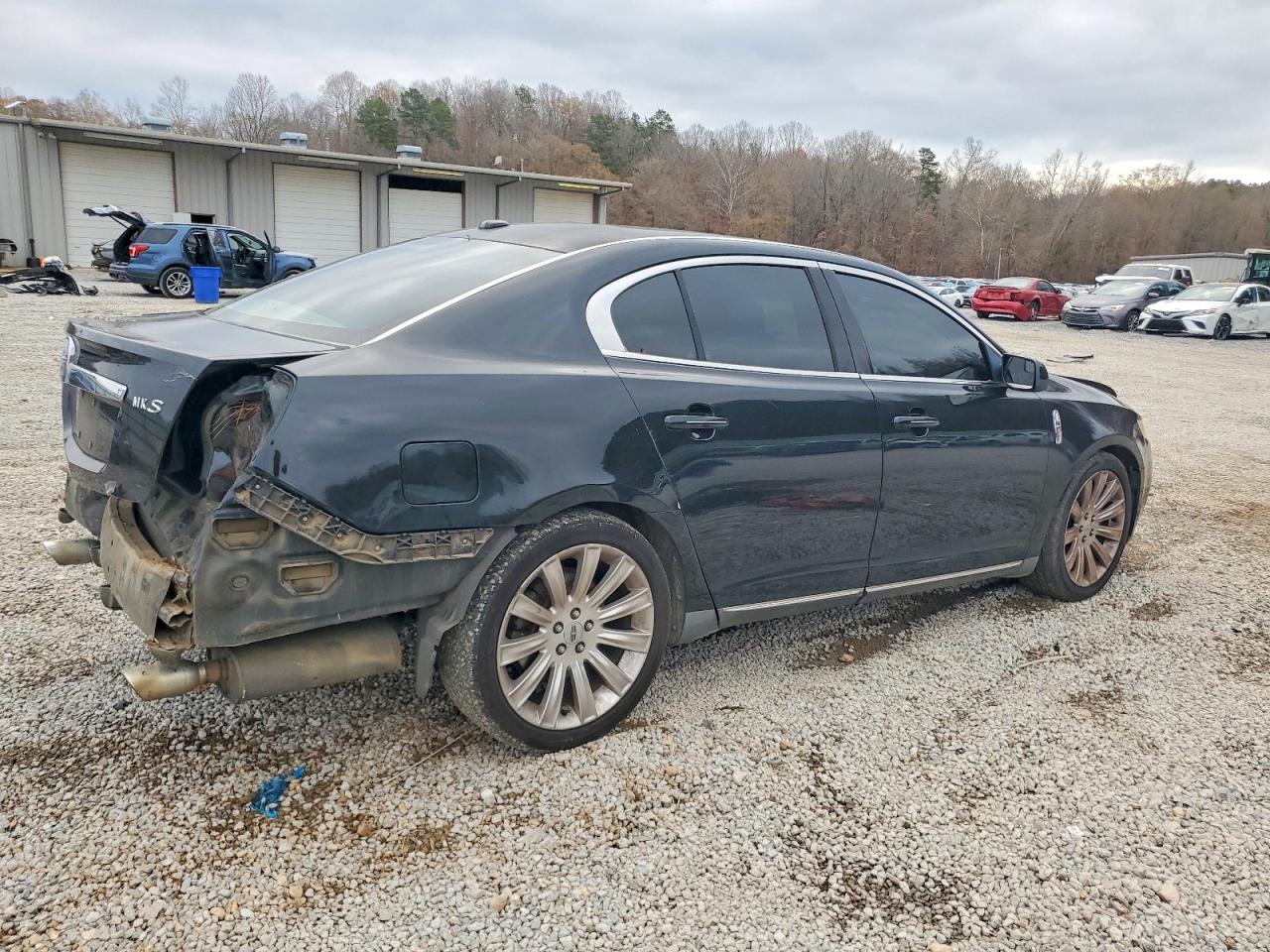 2011 Lincoln Mks Черный vin: 1LNHL9DR4BG609072