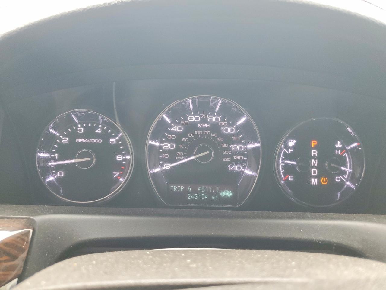 2011 Lincoln Mks Черный vin: 1LNHL9DR4BG609072