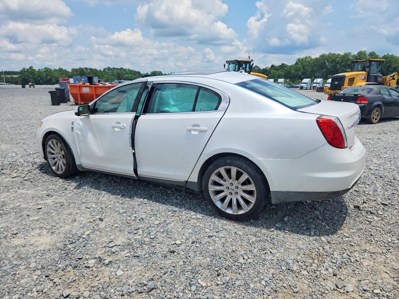 2011 Lincoln Mks Белый vin: 1LNHL9DR4BG611646