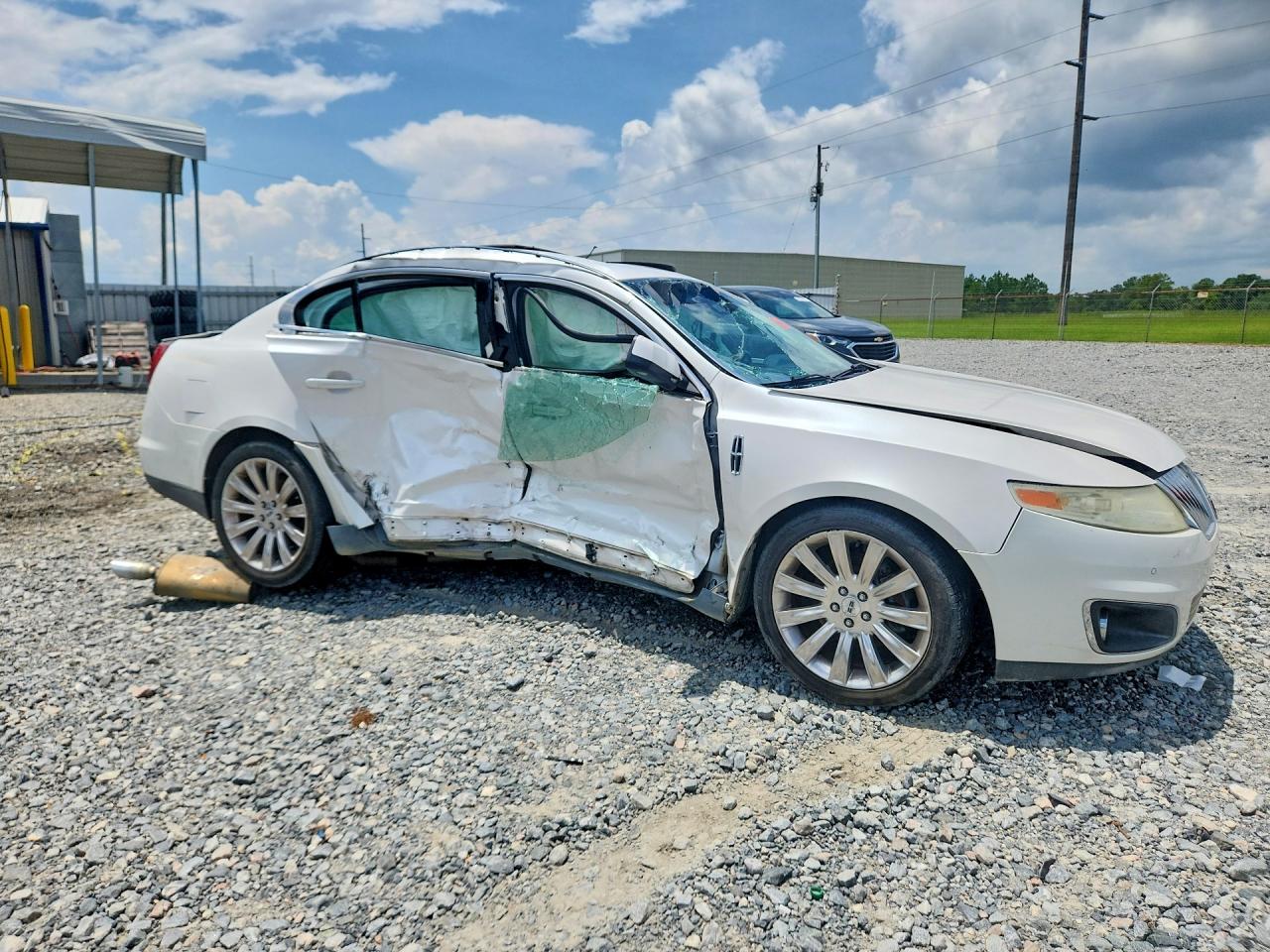 2011 Lincoln Mks Белый vin: 1LNHL9DR4BG611646