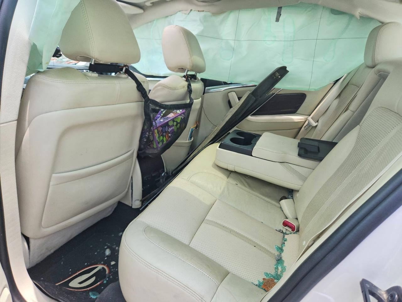 2011 Lincoln Mks Белый vin: 1LNHL9DR4BG611646