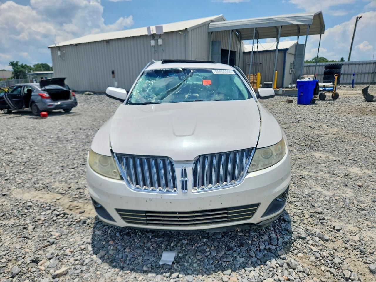 2011 Lincoln Mks Белый vin: 1LNHL9DR4BG611646