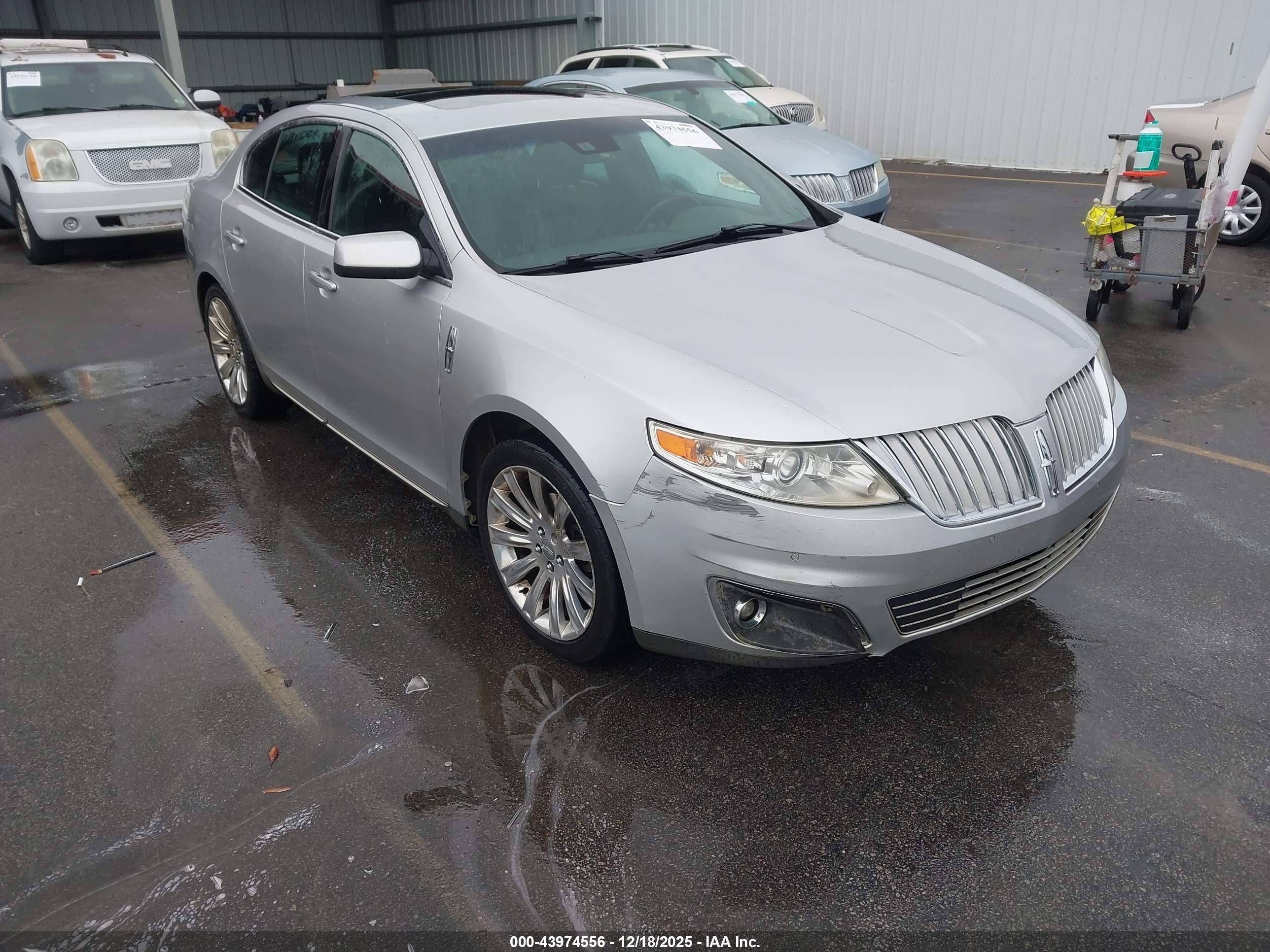 2012 Lincoln Mks   Silver vin: 1LNHL9DR4CG804364