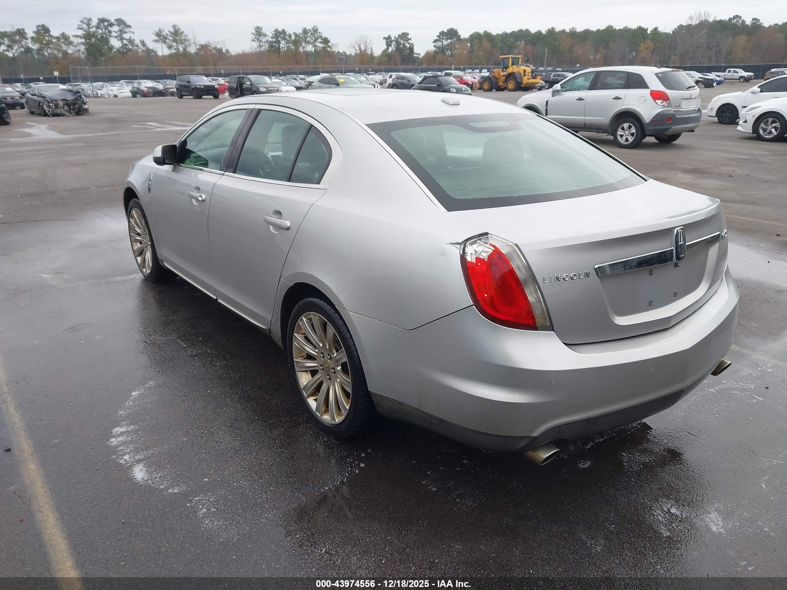 2012 Lincoln Mks   Silver vin: 1LNHL9DR4CG804364