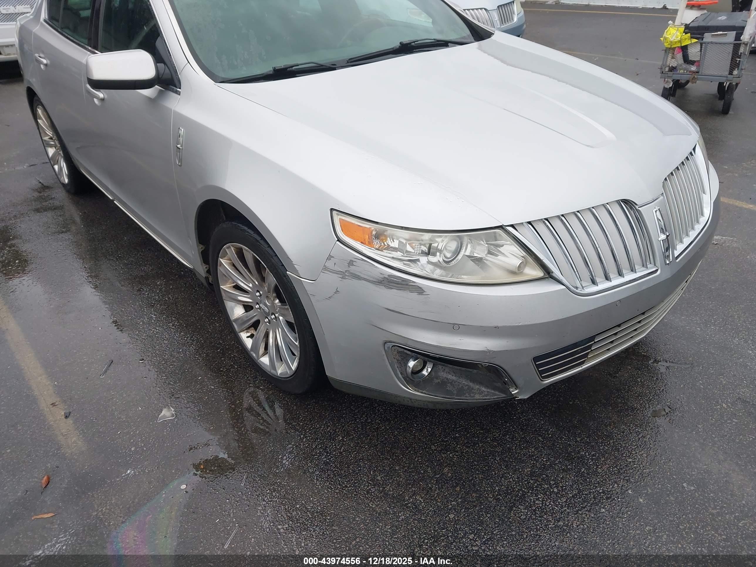 2012 Lincoln Mks   Silver vin: 1LNHL9DR4CG804364