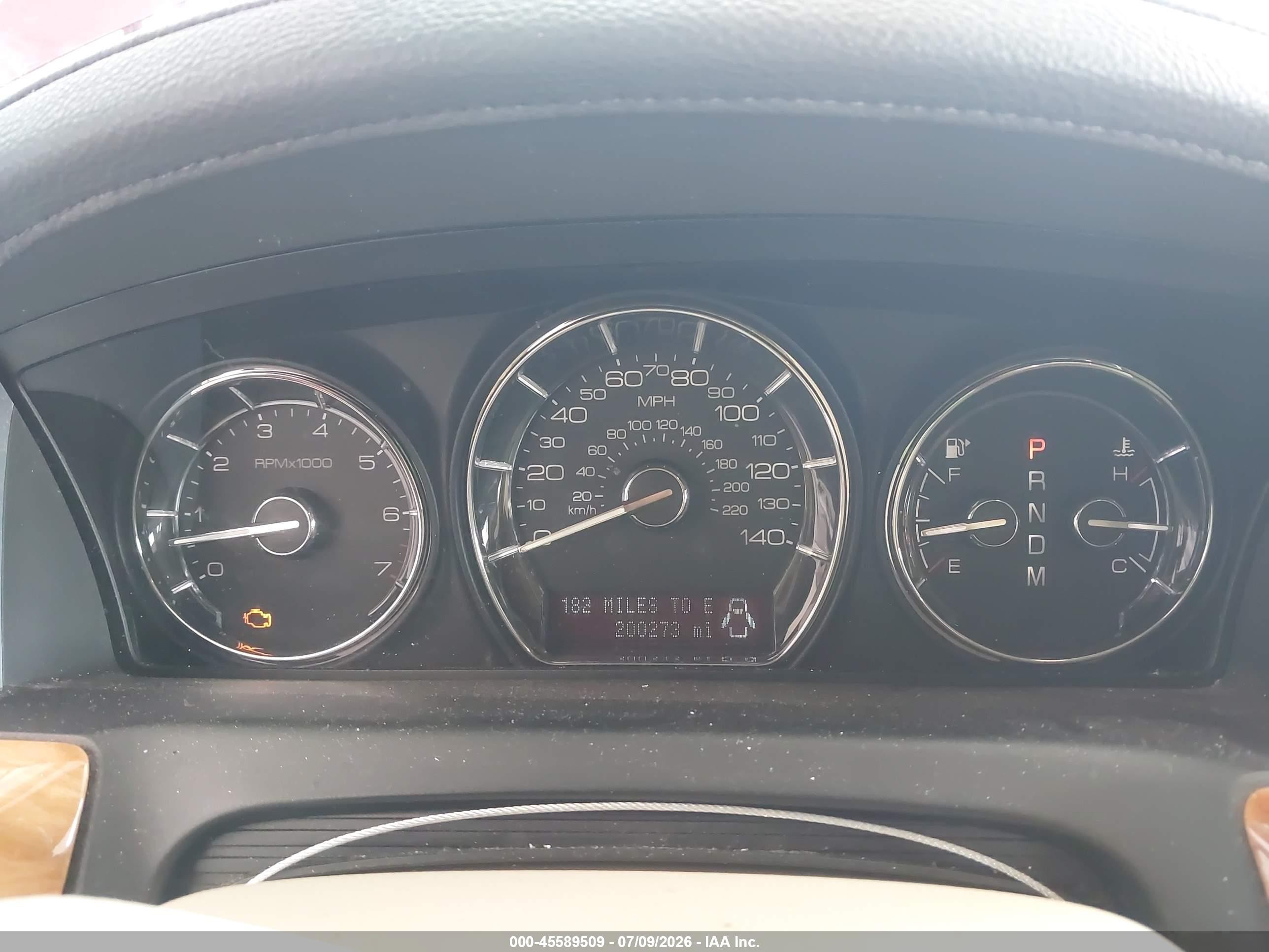 2010 Lincoln Mks   Красный vin: 1LNHL9DR5AG608902