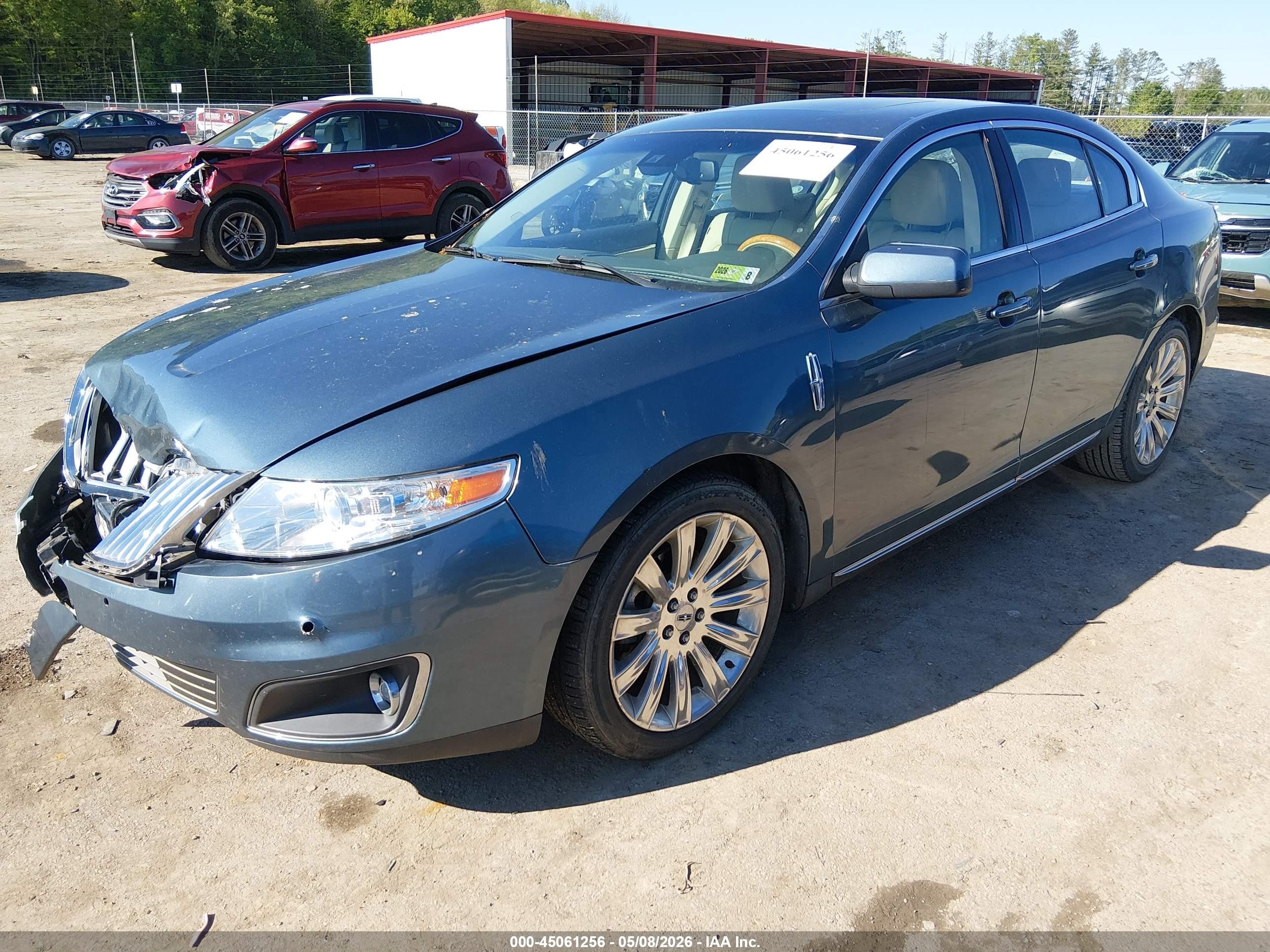 2010 Lincoln Mks   Синий vin: 1LNHL9DR6AG613462