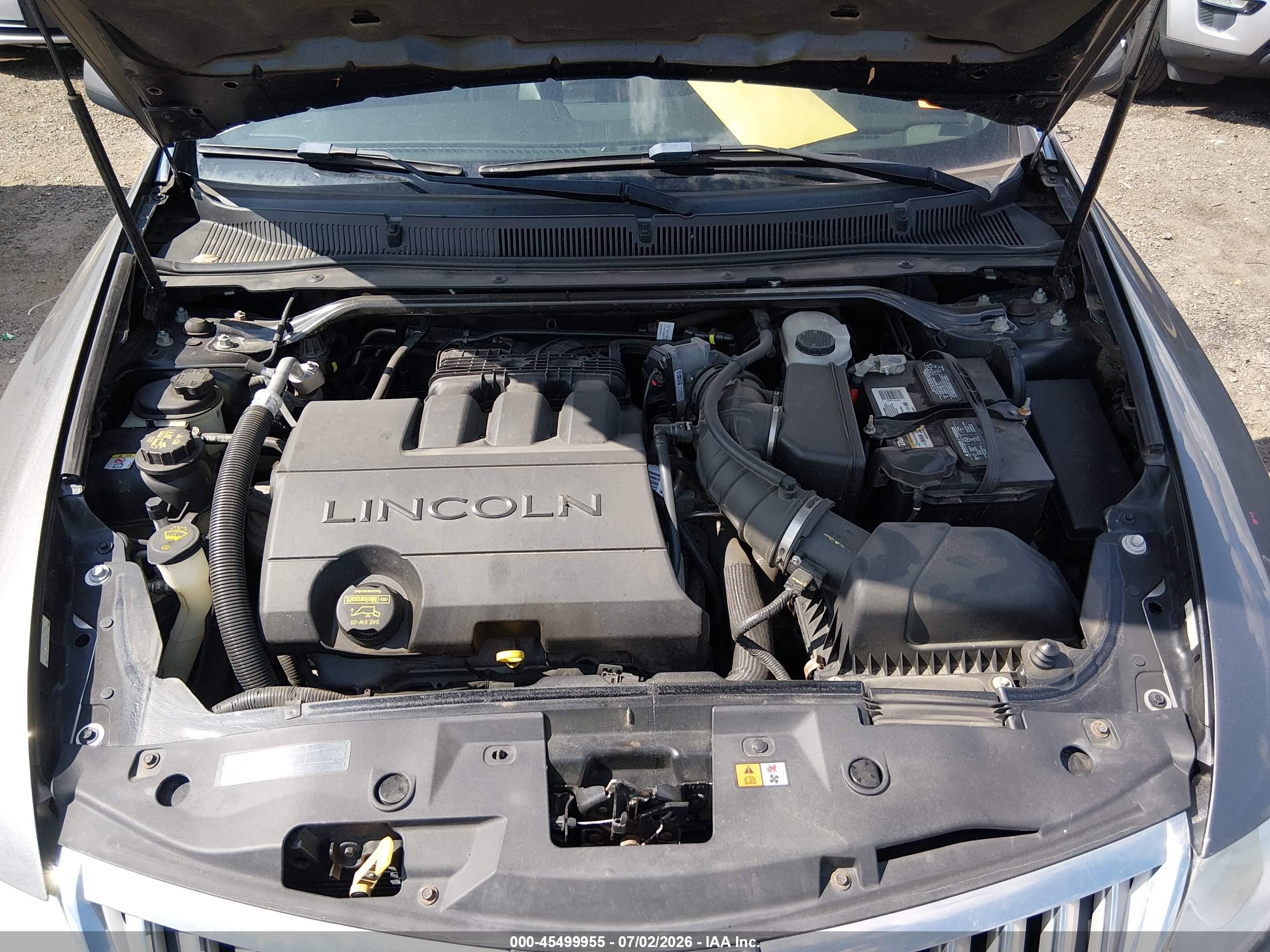 2011 Lincoln Mks   Gray vin: 1LNHL9DR9BG603252