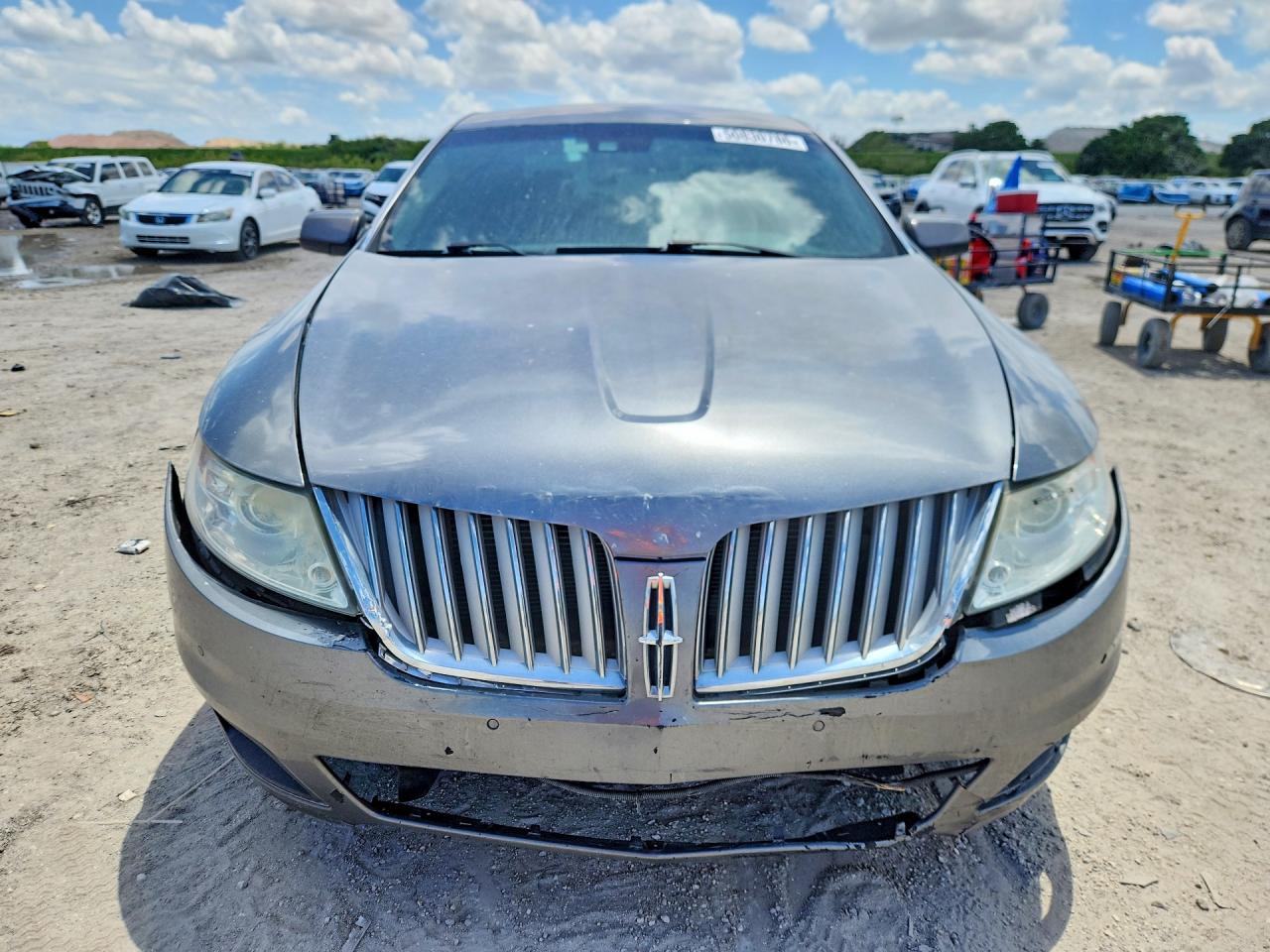 2011 Lincoln Mks Серый vin: 1LNHL9DRXBG605060
