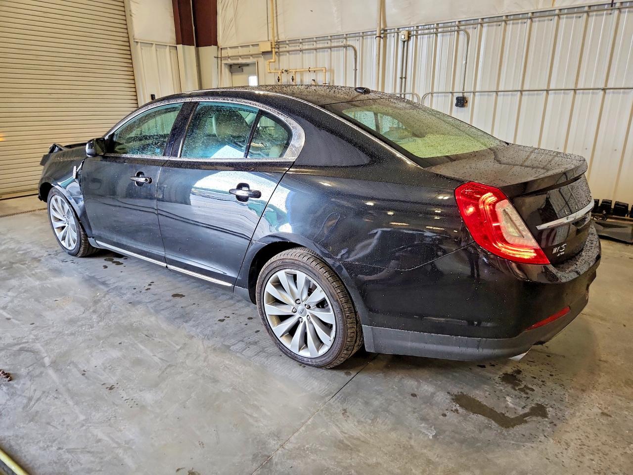 2015 Lincoln Mks Черный vin: 1LNHL9EK0FG601199