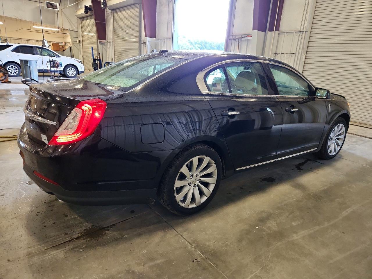 2015 Lincoln Mks Черный vin: 1LNHL9EK0FG601199