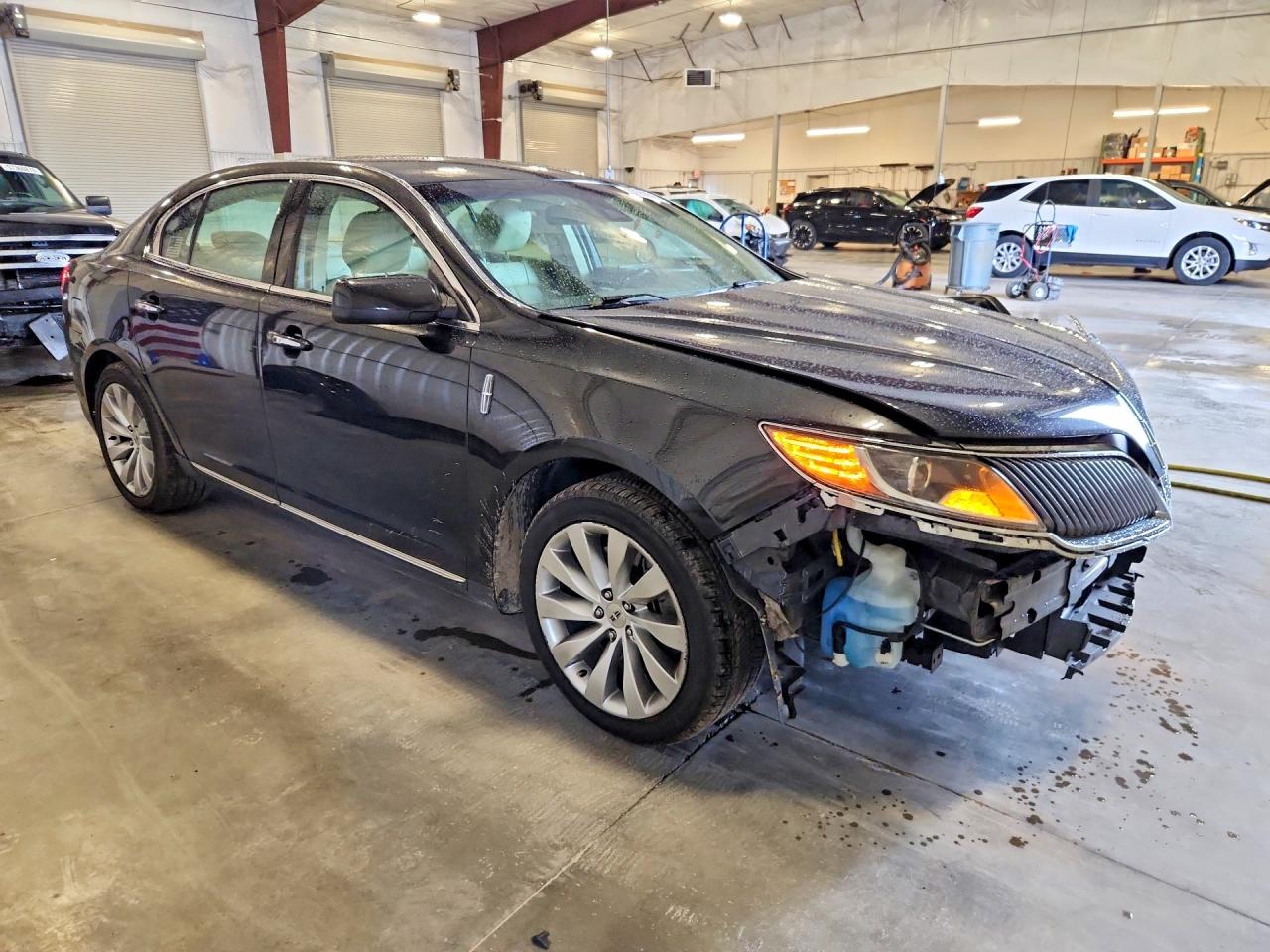 2015 Lincoln Mks Черный vin: 1LNHL9EK0FG601199