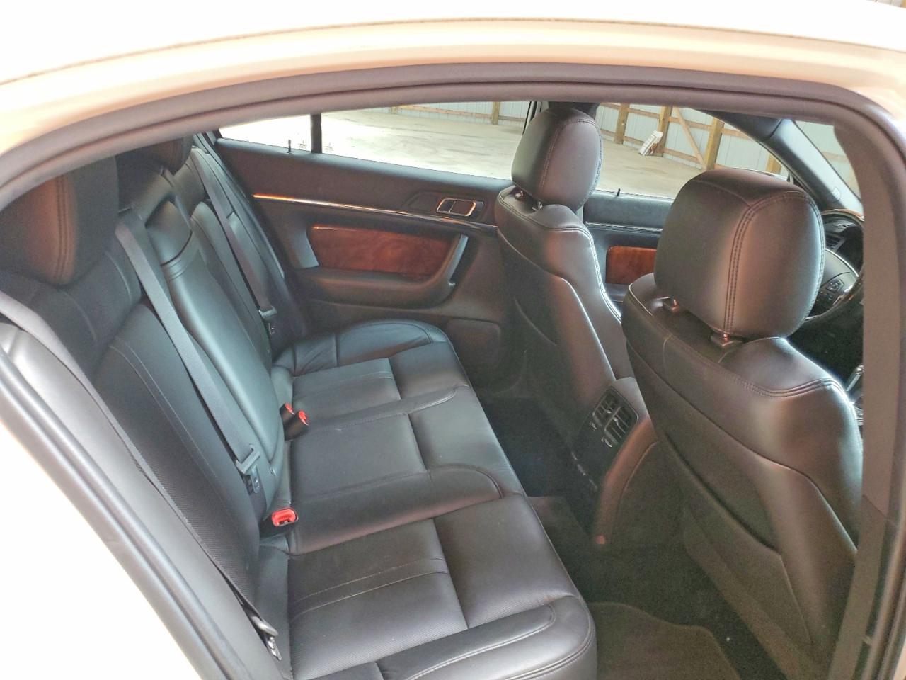 2013 Lincoln Mks White vin: 1LNHL9EK1DG615299