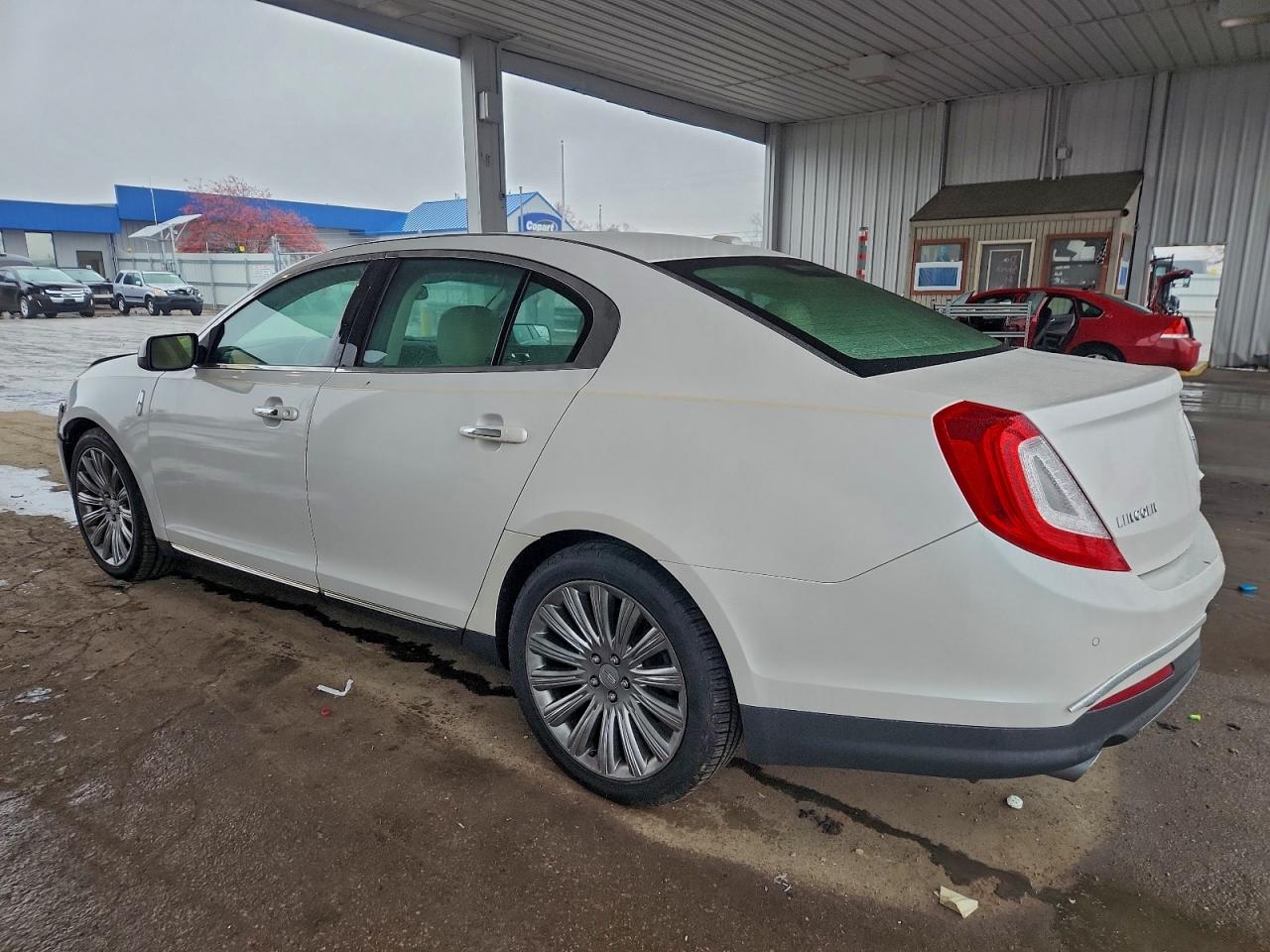 2013 Lincoln Mks Белый vin: 1LNHL9EK4DG616401