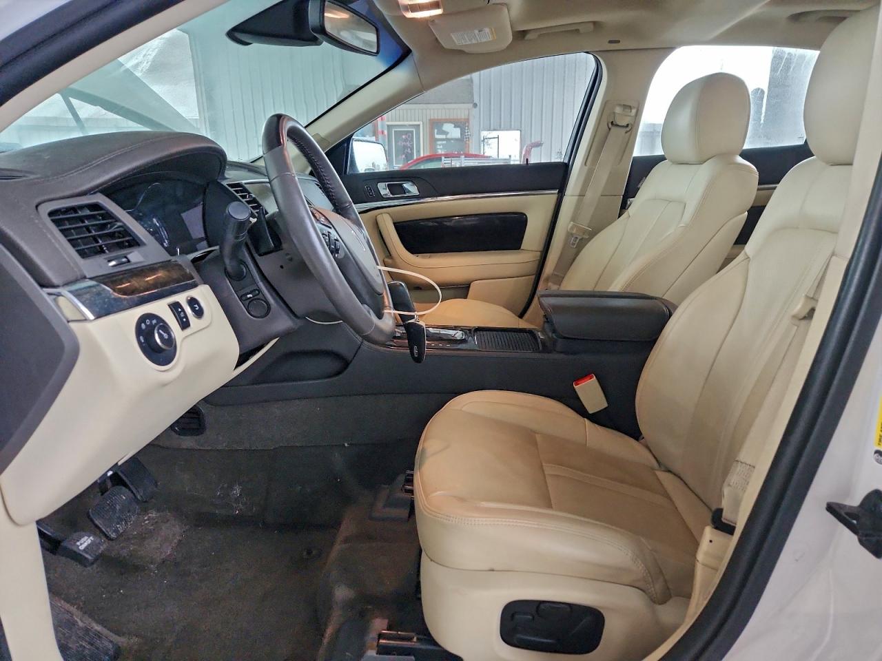 2013 Lincoln Mks Белый vin: 1LNHL9EK4DG616401