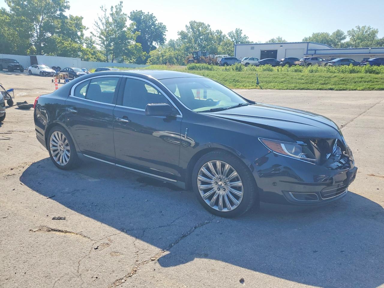 2013 Lincoln Mks Black vin: 1LNHL9EK7DG604582
