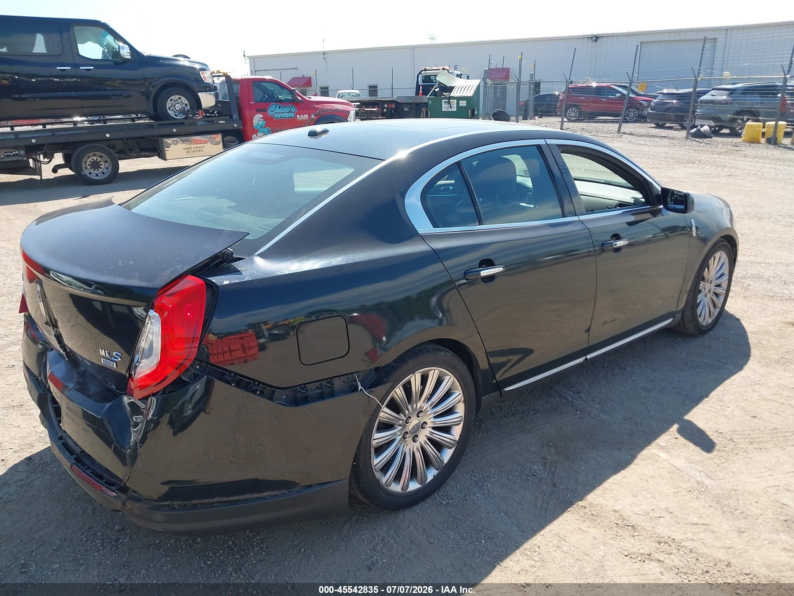 2014 Lincoln Mks   Бирюзовый vin: 1LNHL9EK7EG603871