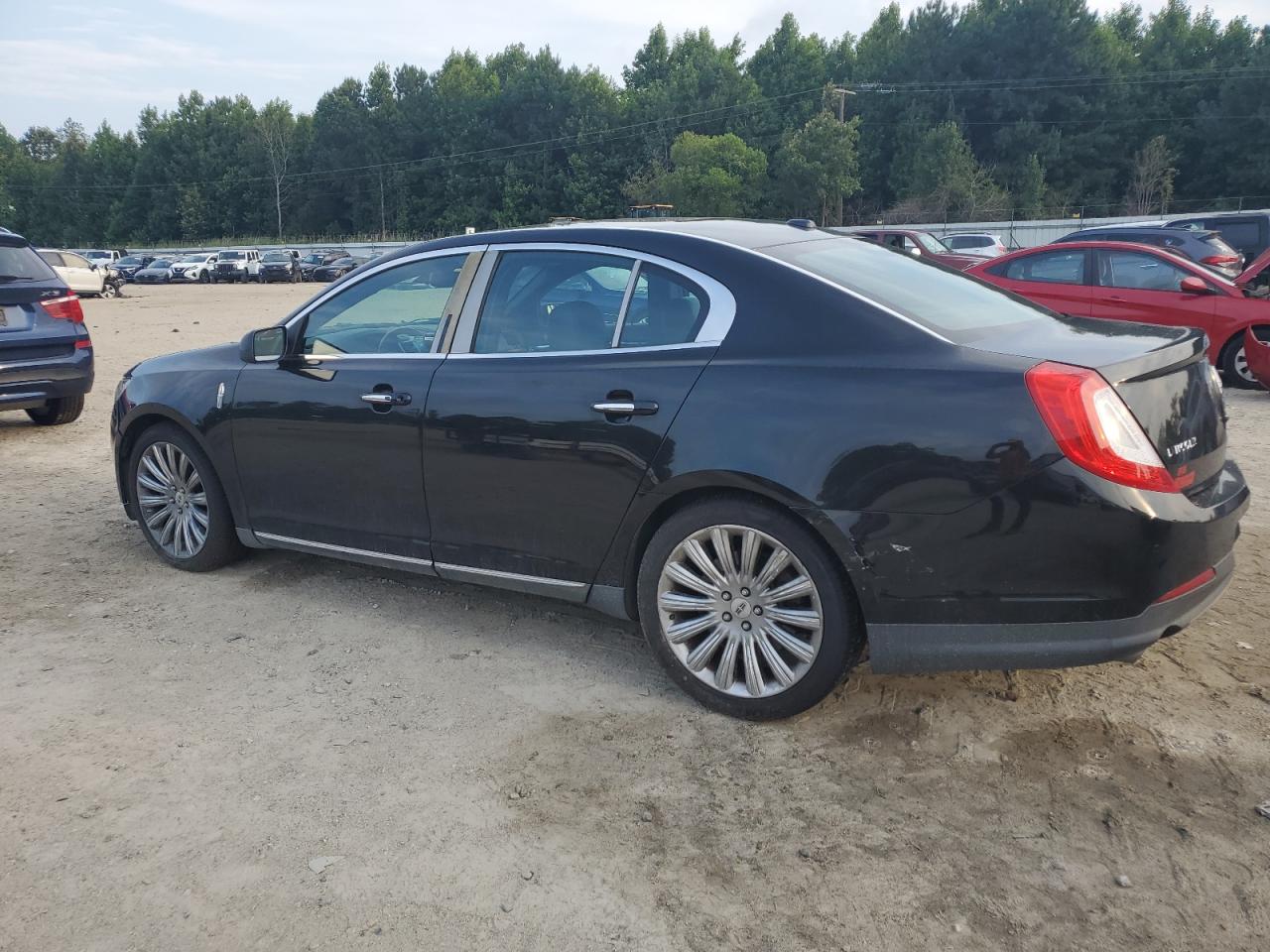 2014 Lincoln Mks Black vin: 1LNHL9EK8EG603717