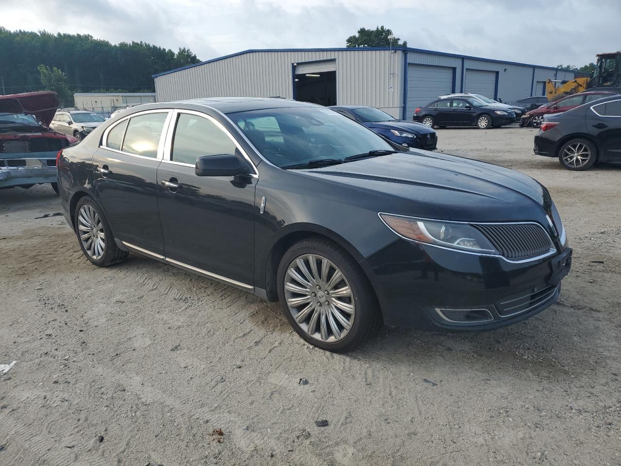 2014 Lincoln Mks Black vin: 1LNHL9EK8EG603717