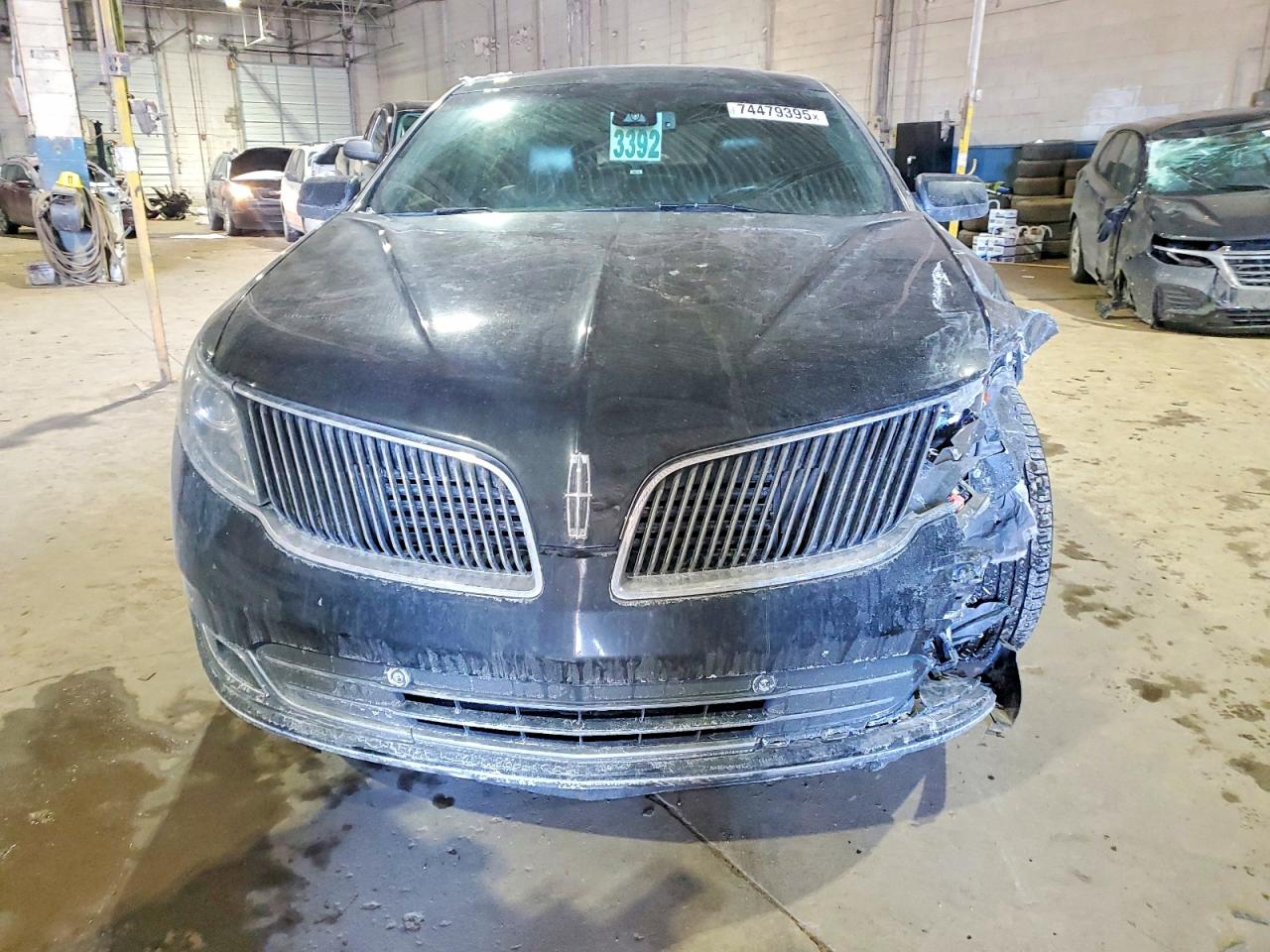 2014 Lincoln Mks Черный vin: 1LNHL9EK8EG611770
