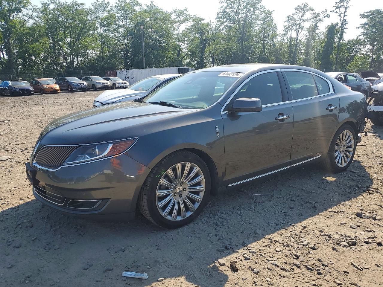 2015 Lincoln Mks Gray vin: 1LNHL9EK9FG604702
