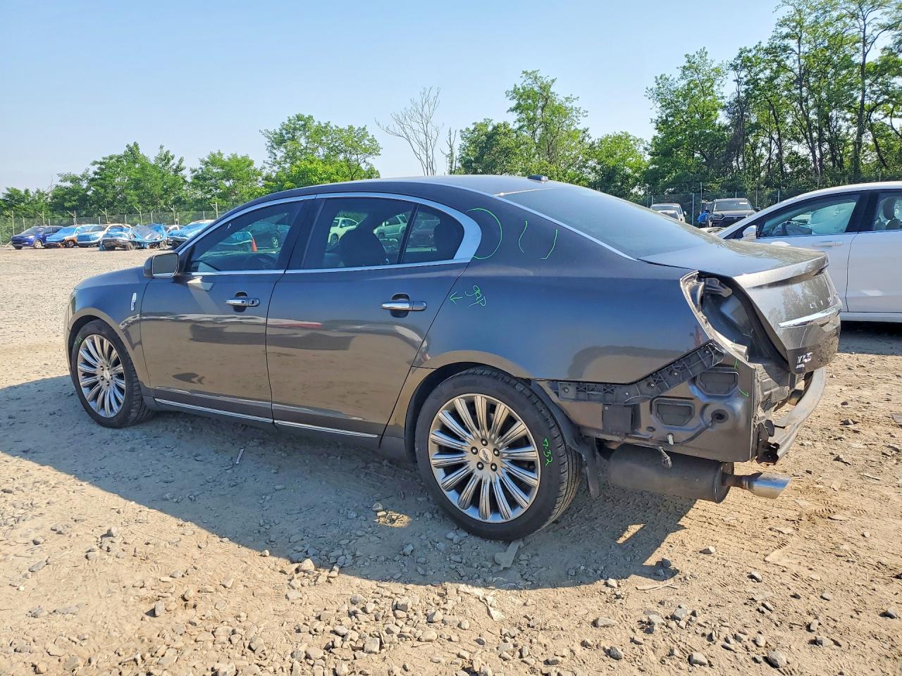 2015 Lincoln Mks Gray vin: 1LNHL9EK9FG604702