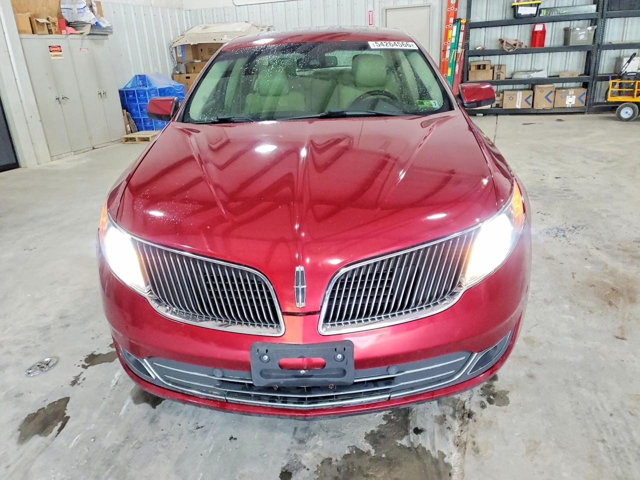 2013 Lincoln Mks Maroon vin: 1LNHL9EKXDG603703