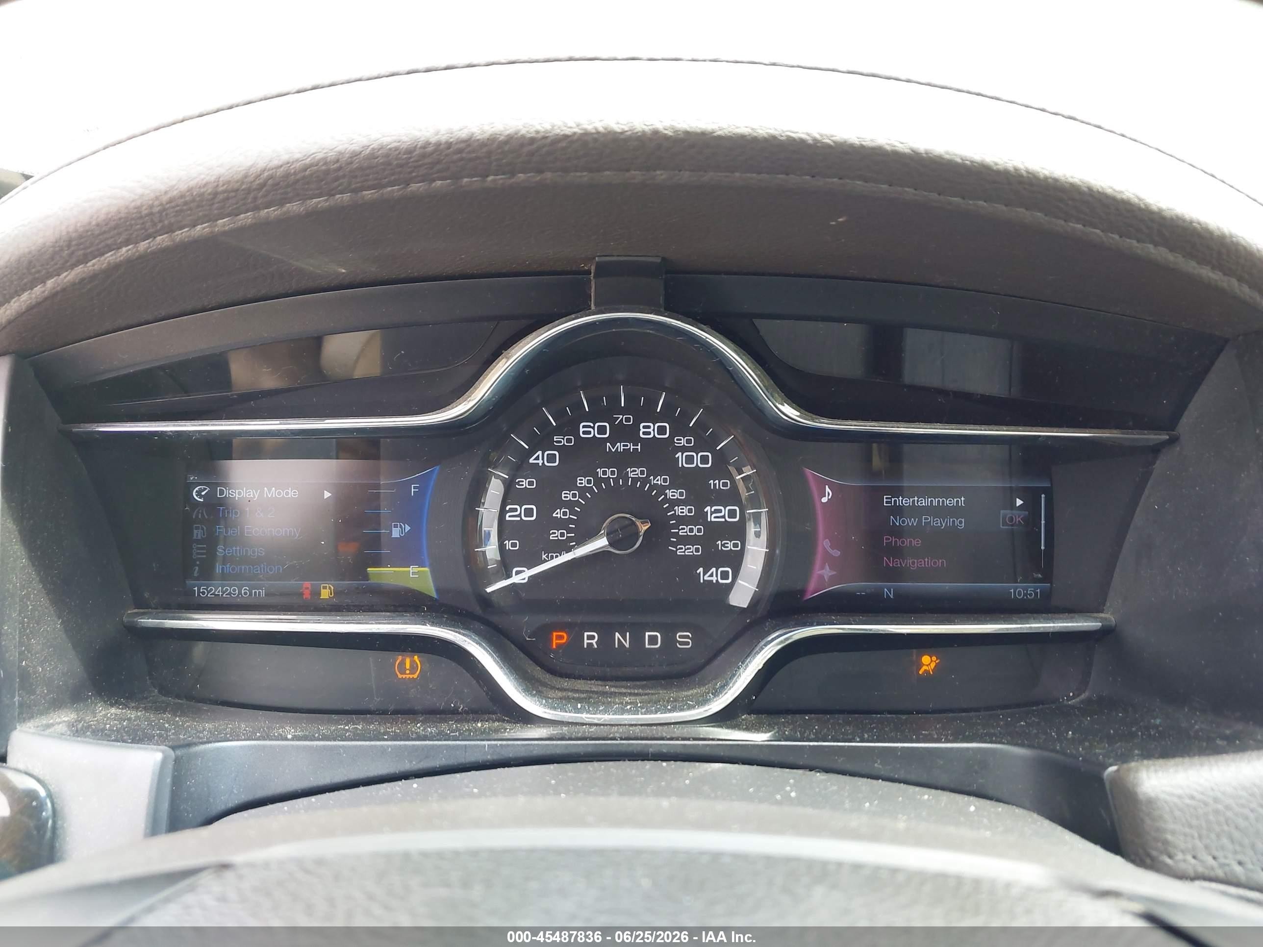 2013 Lincoln Mks   Black vin: 1LNHL9EKXDG606763