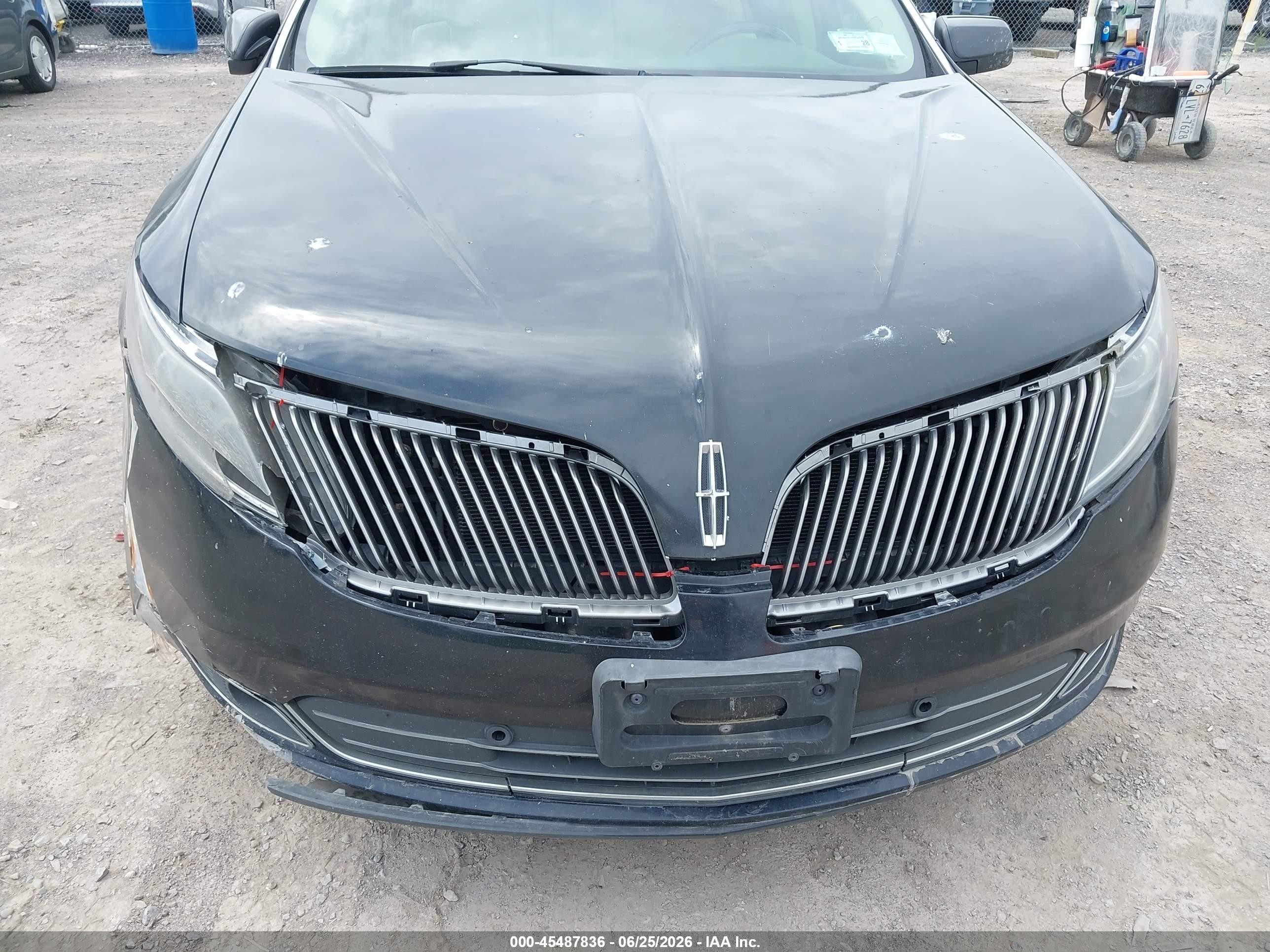 2013 Lincoln Mks   Black vin: 1LNHL9EKXDG606763