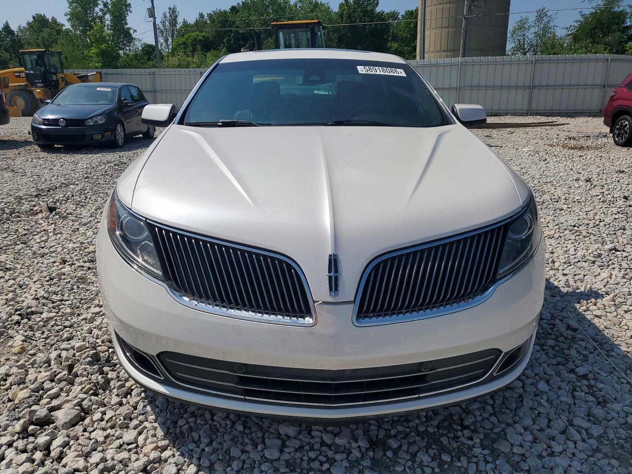 2015 Lincoln Mks White vin: 1LNHL9EKXFG600979