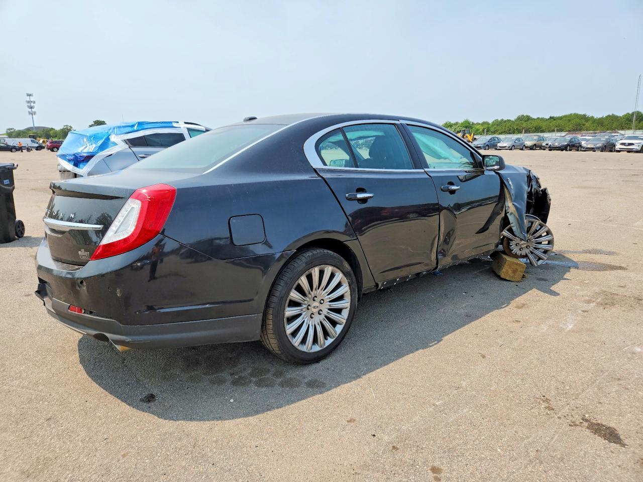 2015 Lincoln Mks Black vin: 1LNHL9EKXFG607088