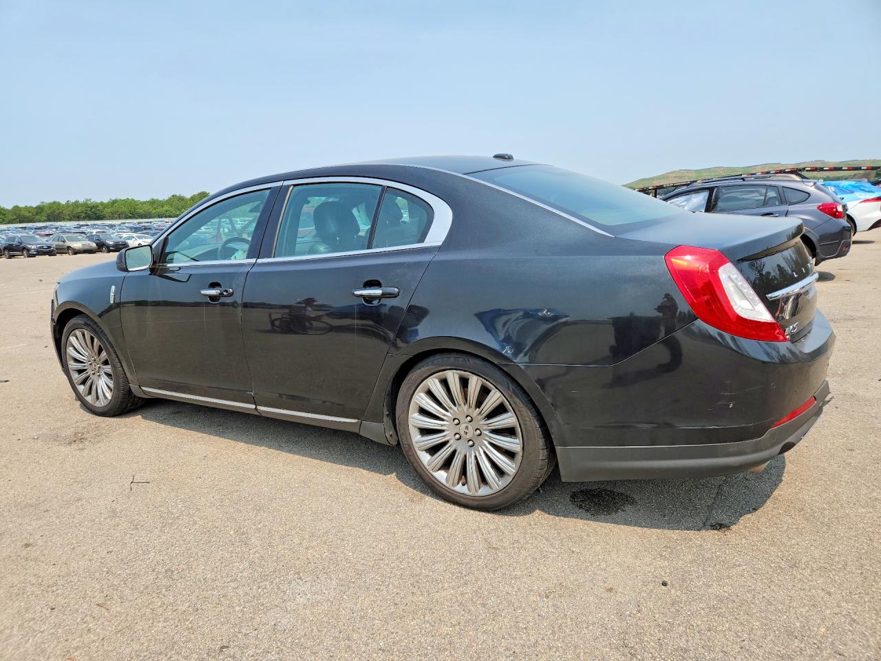 2015 Lincoln Mks Black vin: 1LNHL9EKXFG607088